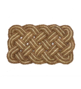 Πατάκι Πλεκτό Coco Κορδονέ Beige 45x75cm Πατάκι Πλεκτό Coco Κορδονέ Beige 45x75cm