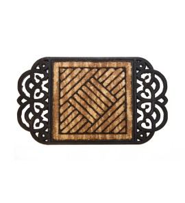 Πατάκι Κοκοφοίνικα BLZ-Λάστιχο Κάγκελο Oval 45x75cm Πατάκι Κοκοφοίνικα BLZ-Λάστιχο Κάγκελο Oval 45x75cm