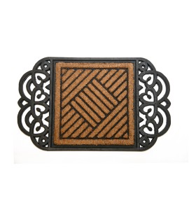 Πατάκι Κοκοφοίνικα Λάστιχο Κάγκελο Oval 45x75cm Πατάκι Κοκοφοίνικα Λάστιχο Κάγκελο Oval 45x75cm