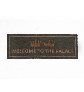 Πατάκι Εισόδου Welcome to the Palace Grey 26x75cm