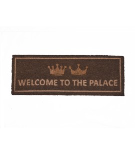 Πατάκι Εισόδου Welcome to the Palace Brown 26x75cm
