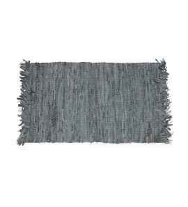 Δερμάτινη Κουρελού Γκρί 60x110cm