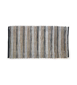 Κουρελού Jute-Leather-Cotton 70x140