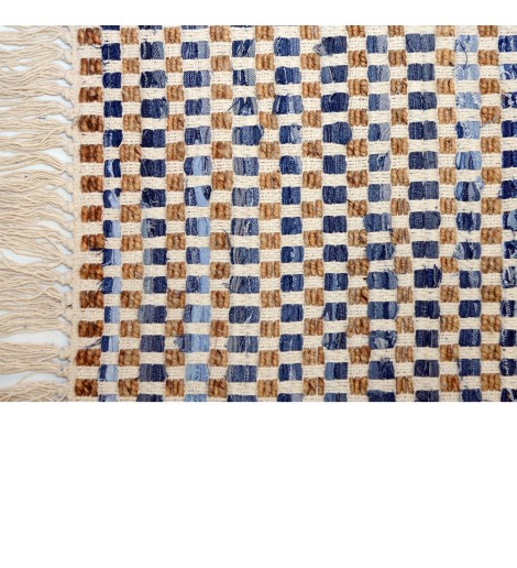 Κουρελού Βαμβακερή Denim-Jute 60x110cm