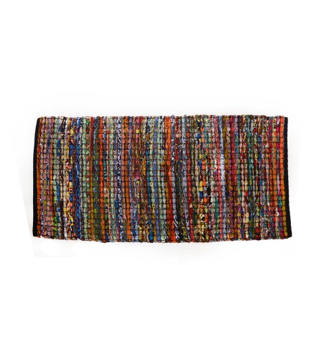 Χαλάκι Βαμβακερό Πολύχρωμο ΕVA 70x140cm