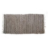 Δερμάτινη Κουρελού Καφέ Ρόμβος 70x140cm